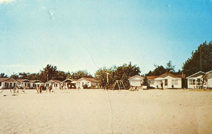 Miami Beach Resort - Vintage Postcard